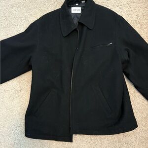 Alfani Black Lightweight Shirt Jacket